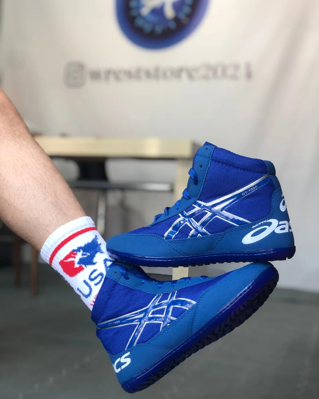 کفش کشتی طرح اسیکس ایرانی